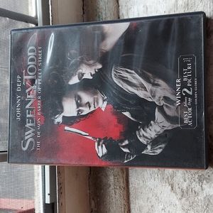Tim Burton Sweeney Todd Movie DVD